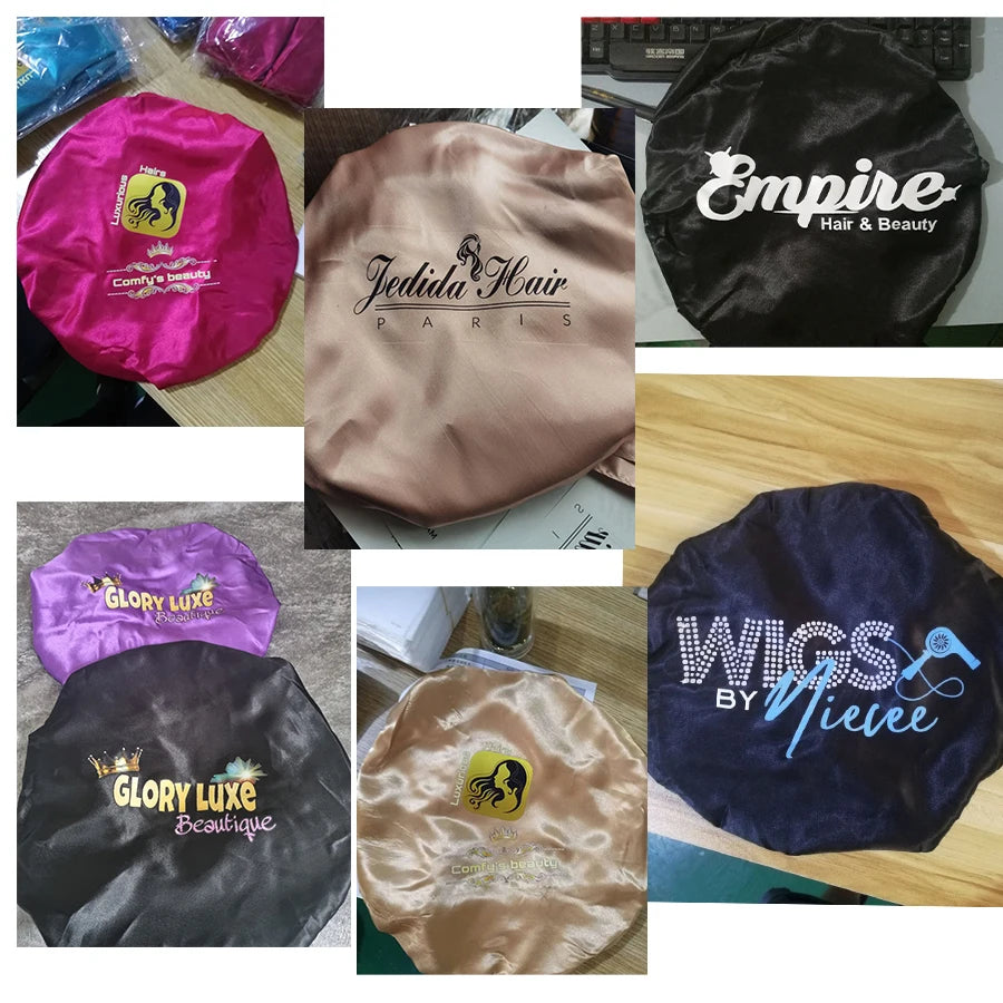 Extra Long Satin Bonnet