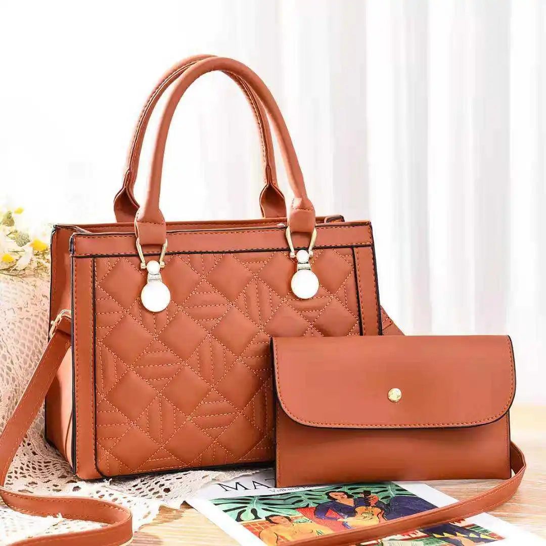 2023 New Leather Pu Unique Fashion Bags for Women Lightweight Weekender Overnight Tote Bag High Quality