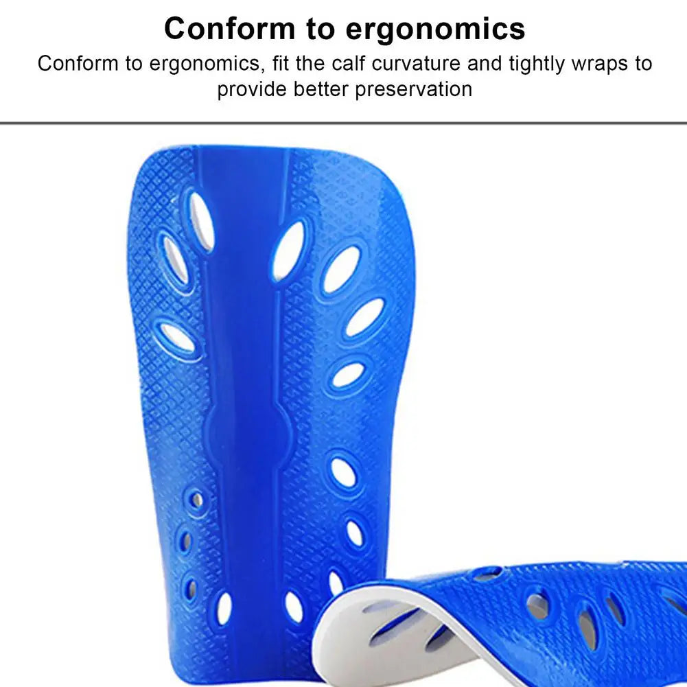 1 Pair Shin Pads for Football Protectors Pads Adult Kids Gear Breathable Sock Insert Board Training Legging Protective Gear