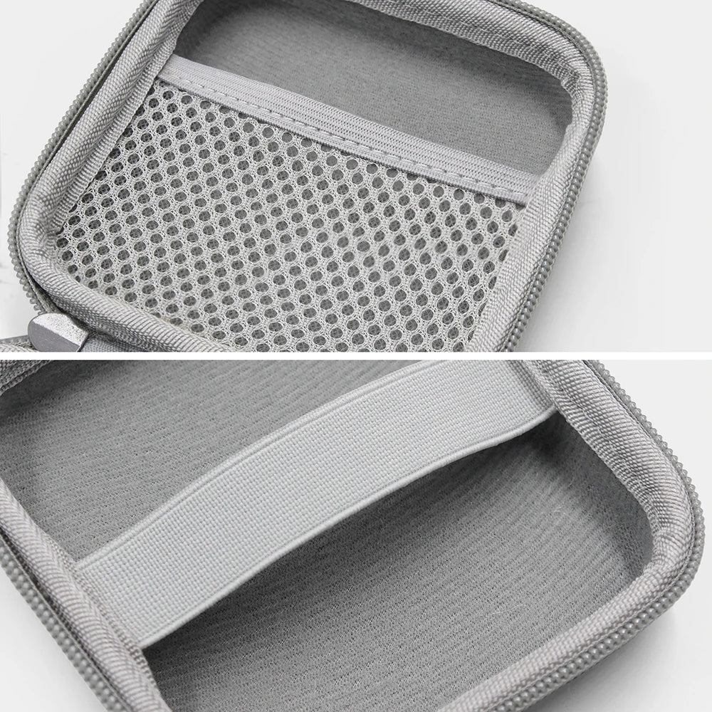 BOONA Hard Laptop Power Supply Organizer Case Travel Carrying Power Source Mouse Case Electronic Accessories Bag for MacBook