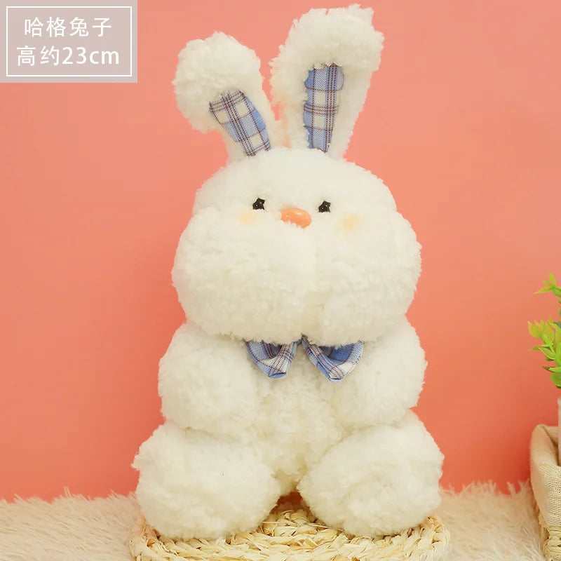 Kawaii Animals Plush Toy Soft Stuffed Lovely Tiger Rabbit Frog Teddy Bear Plush Doll Home Decor Kids Girls Birthday Day Gifts