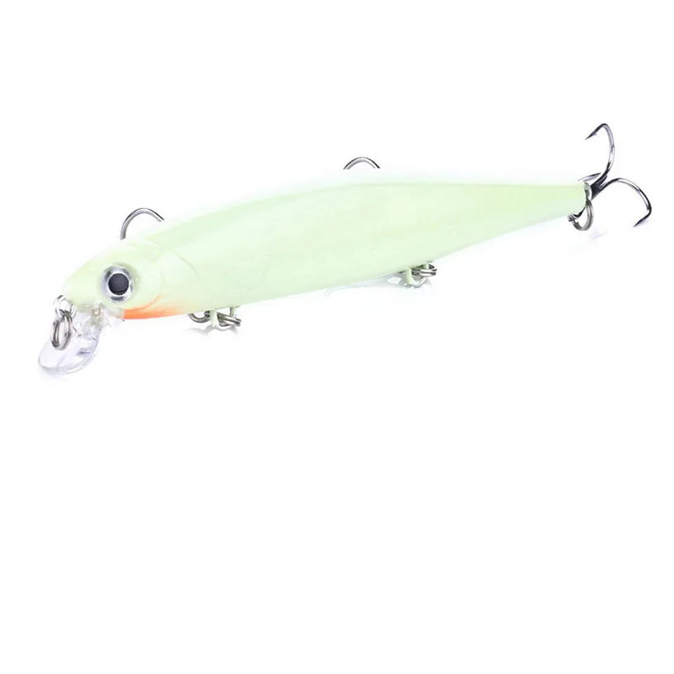 Señuelos de pesca Bass Big Fish de 110 mm y 13 g, Wobblers, cebo duro, Crankbait, señuelo Minnow de lengüeta corta para pesca de lucio