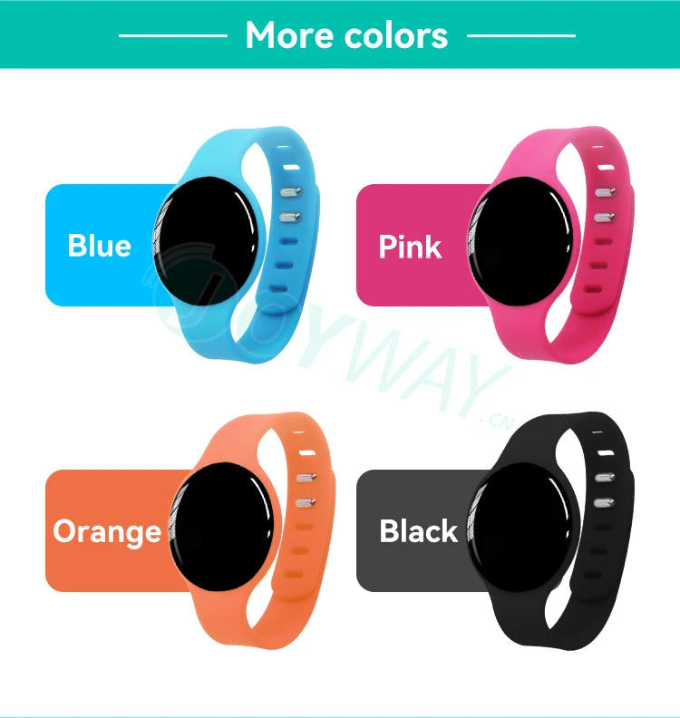 Ble Programmable Tracking Beacon BT 5.0 Wristband Bracelet Ibeacon