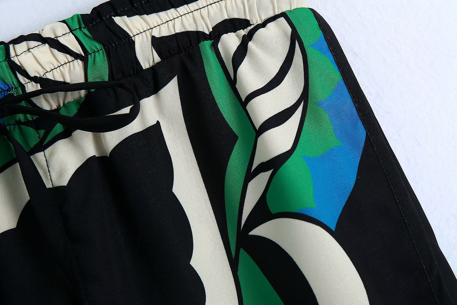 Women's Print Pajamas Set Summer Spring 3 Pieces Ladies Loose Sleepwear Kimono Streetwear V Neck Pijama Suit For Female 2024
