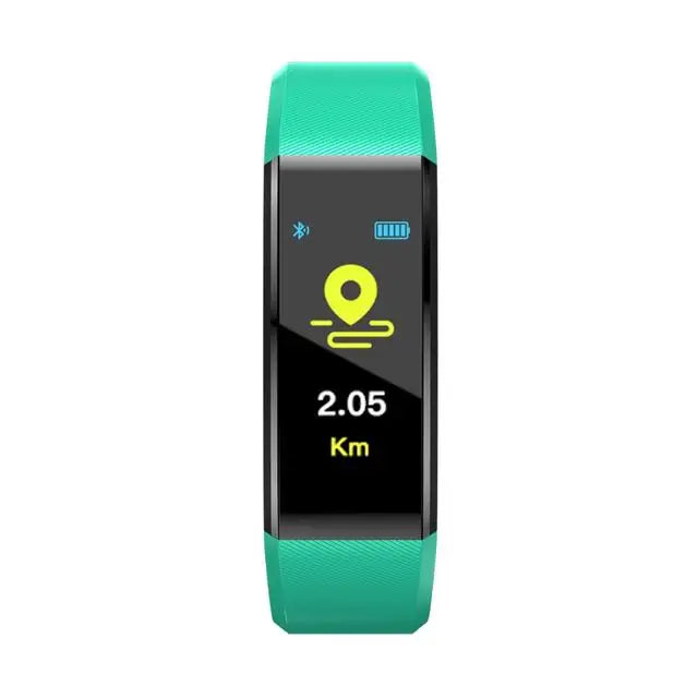 Smart Sports Bracelet Men And Women Pedometer Heart Rate Blood Pressure Fitness Tracker Smartwatch Bluetooth for iOS Android+BOX