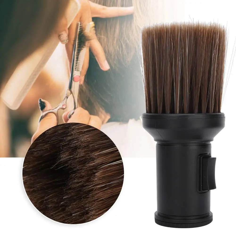 Cepillos de cuello para barrer el cabello de peluquero profesional, cepillo quita-polvo facial para peluquería, accesorio para herramientas de corte de pelo de barbería