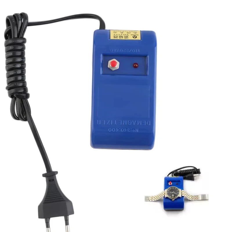 Electrical Mechanical Watch Repair Screwdriver Tweezers Electrical Demagnetise Demagnetizer Tools Watchmaker