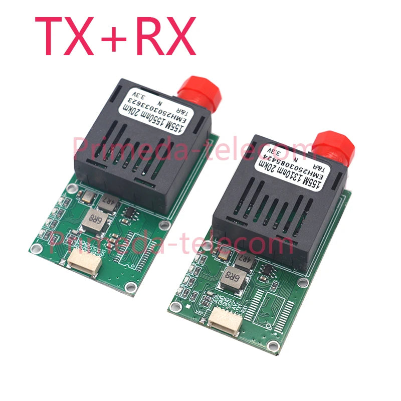 Optical fiber transmitters optical fiber converters for drones signal converters 1 Analog Video with 1 TTL over Fiber optic 20Km