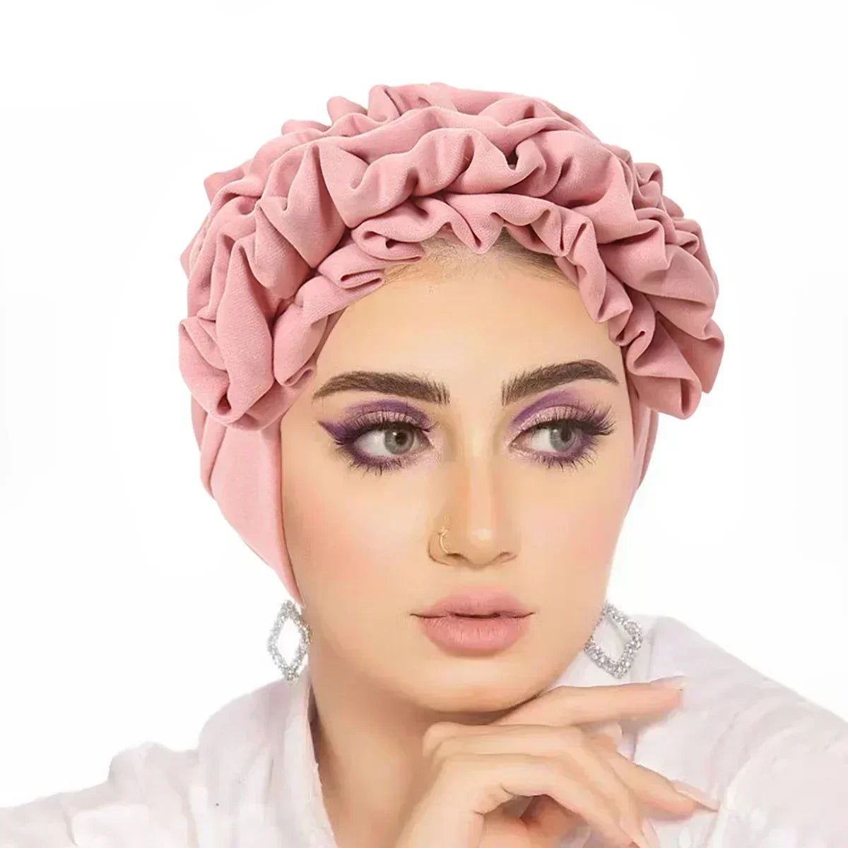 Women’s Sequin Knotted Turban – Elegant, Comfortable & Perfect for Any Occasion