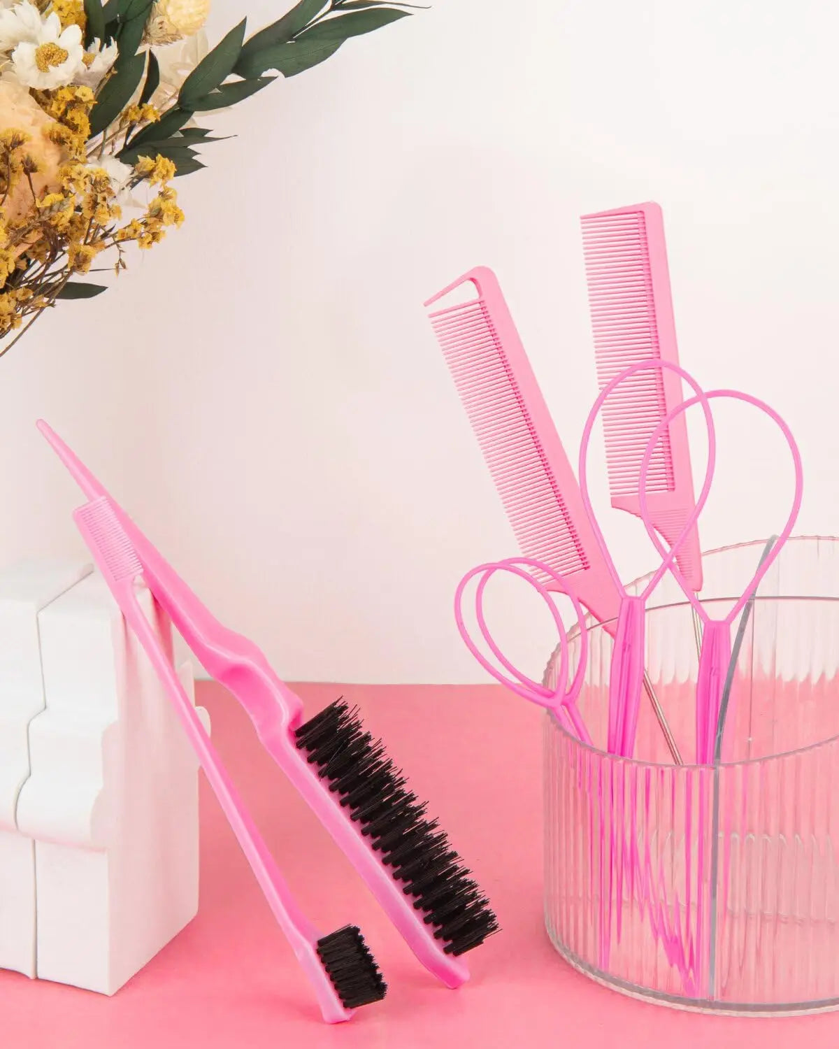 Set de peines para peinar el cabello (8 piezas)