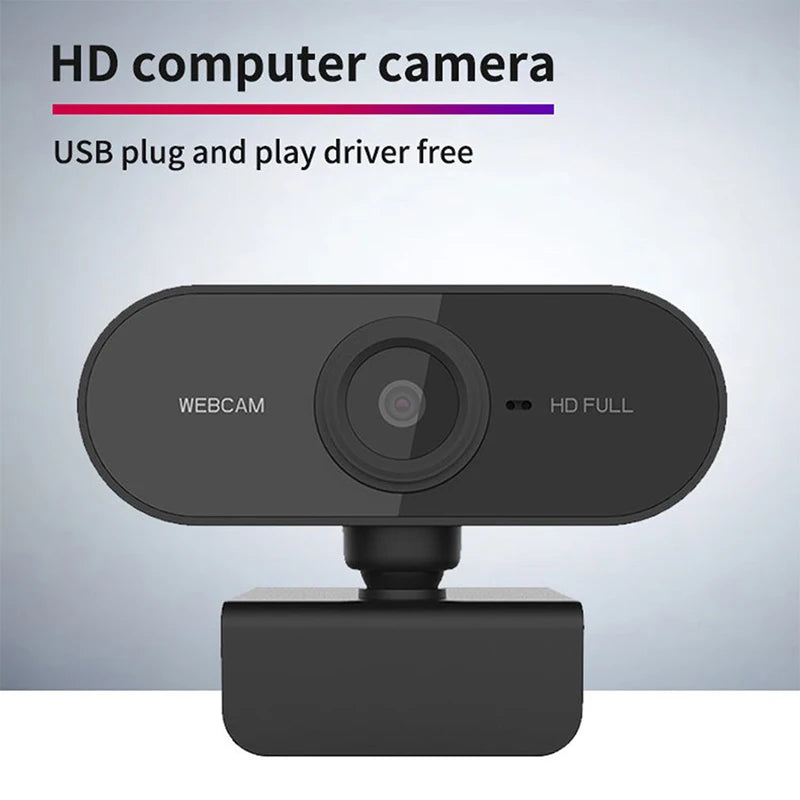 New Webcam Streaming Web Camera 1080p 30fps Autofocus With Mic Usb 2.0 Web Camera For Pc Laptop Conference Camer