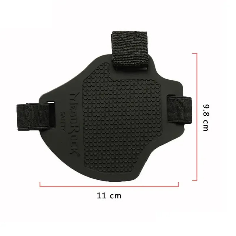 Anti-Slip Waterproof Motorcycle Gear Shifter Pad Cover for Men Durable Motocross Boot Protector Adjustable Shoe Guard Protection