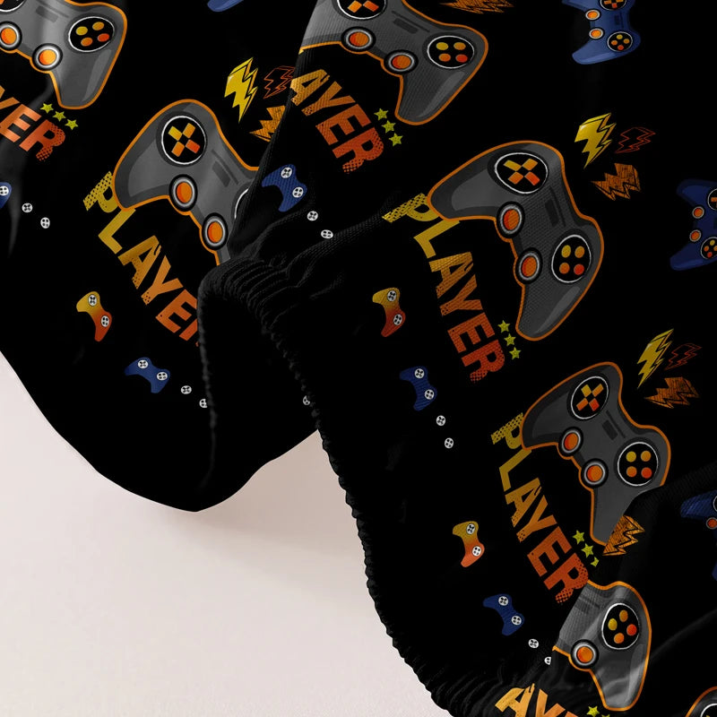 1 enkelt, moderne, trykt, matt laken, sengeteppe til soverommet med trykk, sengetøy (unntatt putevar)