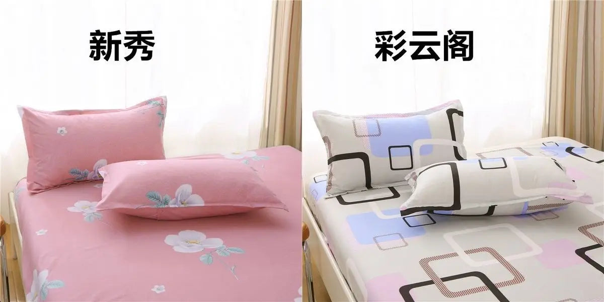 Pillowcases Single Person Pillowcases Student Dormitories Simple Couple Pillowcase Covers 48X74CM Family Dormitory Pillow Cover