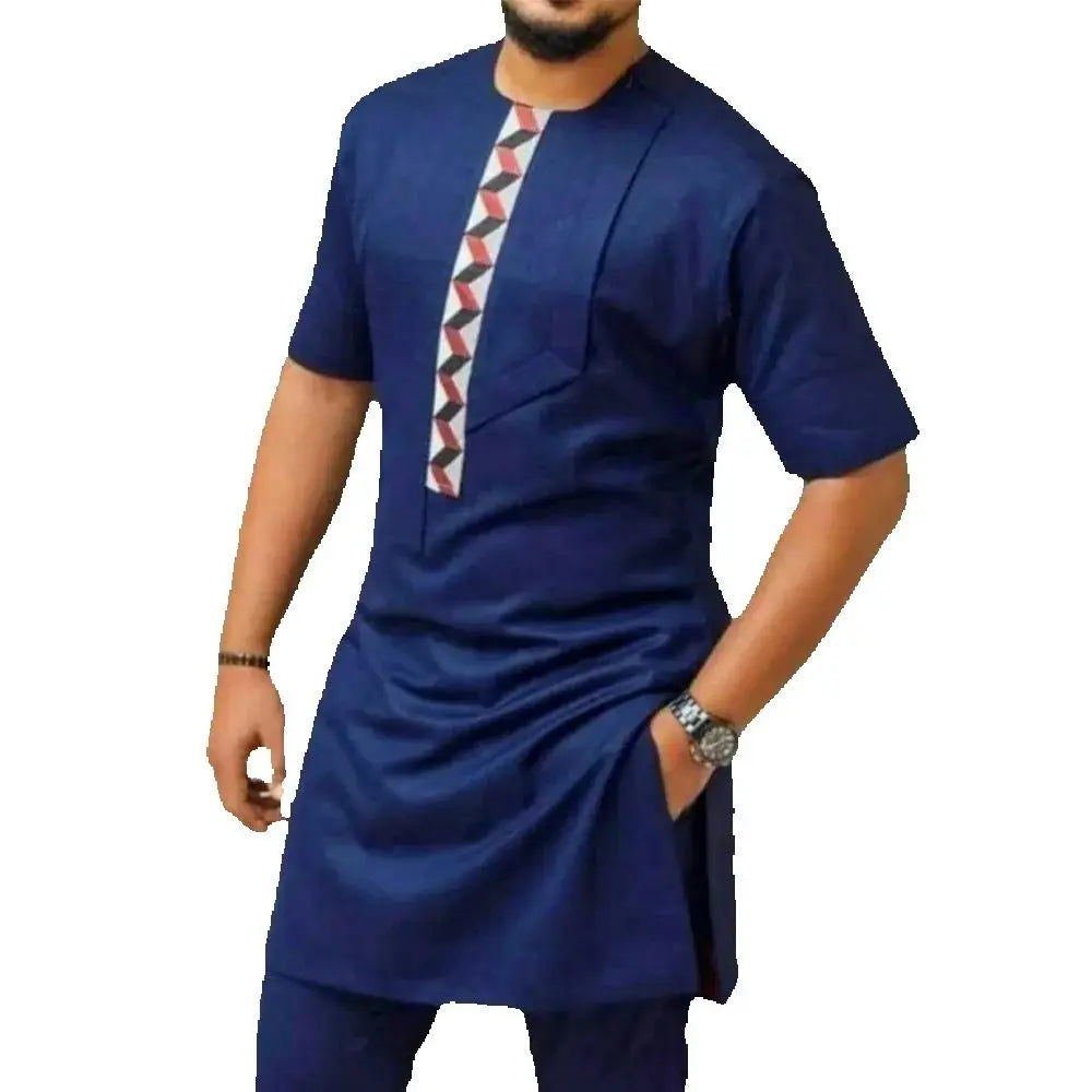 Men's traditional clothing African ethnic style men's suit 2-piece embroidered luxury suit men's casual festival wear Outfits