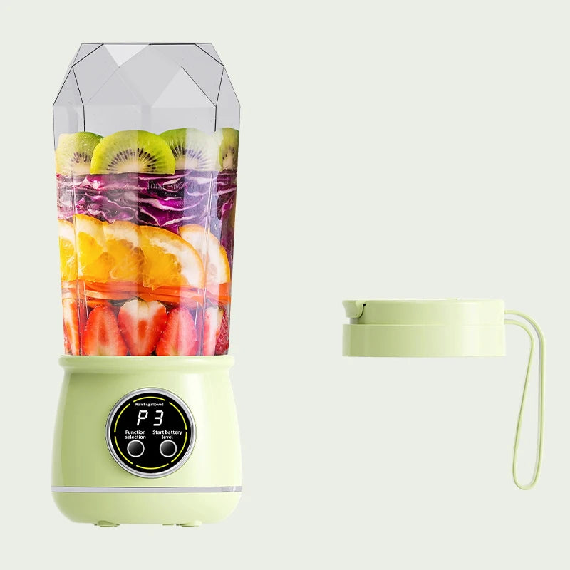 1 USB rechargeable electric stick juice cup | Portable multifunctional blender suitable for fresh fruits