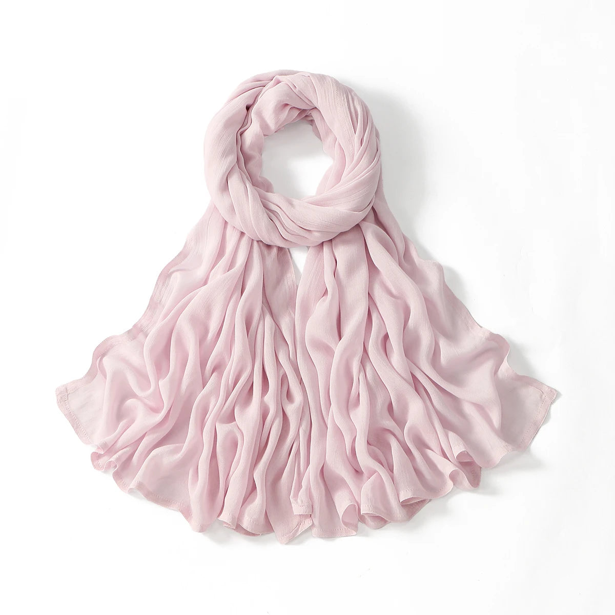 Hijabs musulmanes para mujer, pañuelos finos lisos, chales para mujer musulmana, pañuelo suave de viscosa y rayón, turbante islámico, diadema de 200x85cm