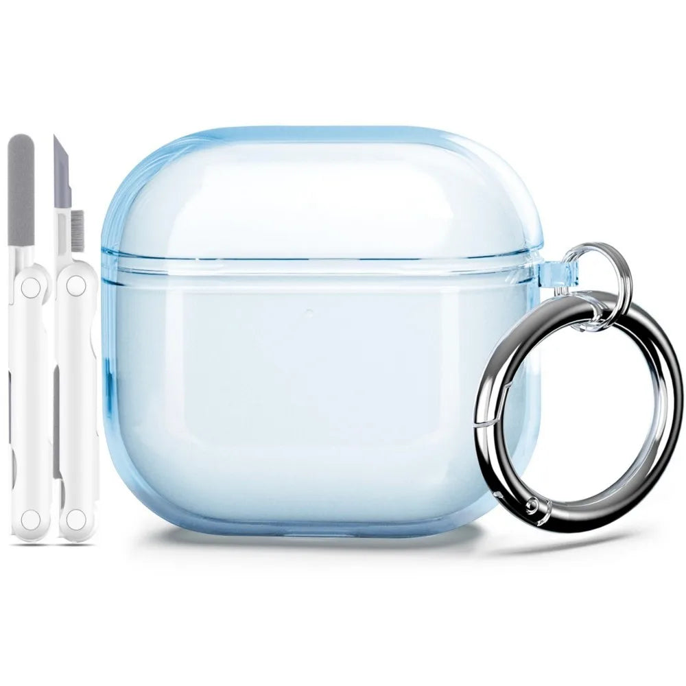 New For Airpods 4 Bluetooth Earphone ANC Wireless Headphone Earbuds with Cleaning Kit Noise Cancelling Clear Case For Airpods 4
