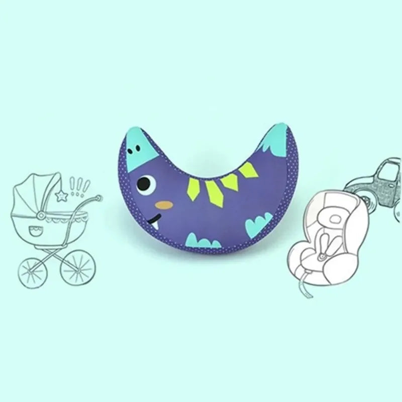 Almohada de seguridad para el cuello para niños, protector de hombros para el cinturón de seguridad del coche, cojín para el cuello del niño, protección para la cabeza del niño, almohada para dormir en el coche