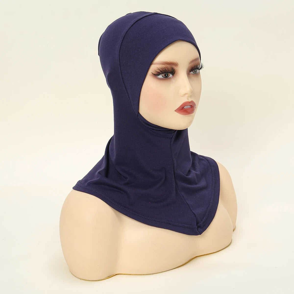 Hijabs musulmanes de gran venta, gorro interior de cobertura total para mujer, de algodón elástico, liso, underscarf, nuevo turbante de diadema interior