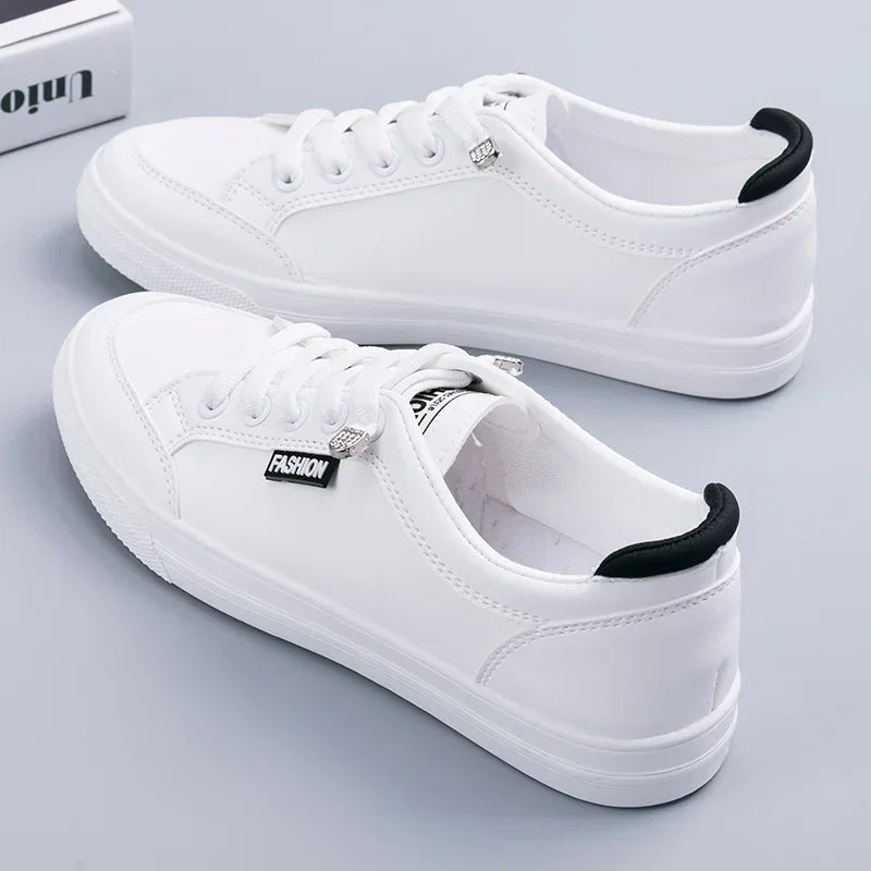 Running Skateboard Women Sneakers Flat White Casual Sports Shoes Tennis Moccasins Loafers Campus Mesh Breathable Stylish