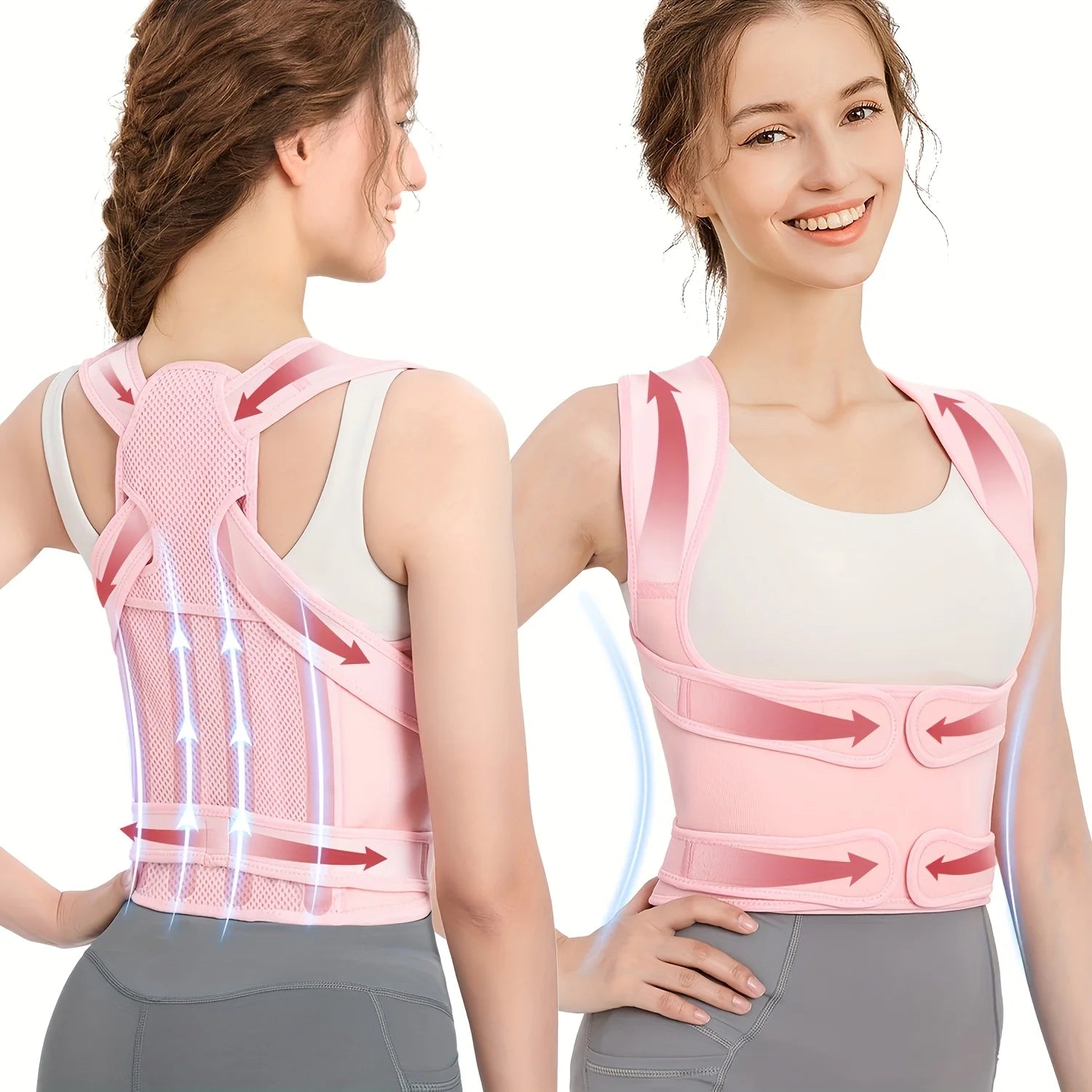 Adjustable Posture Support Belt