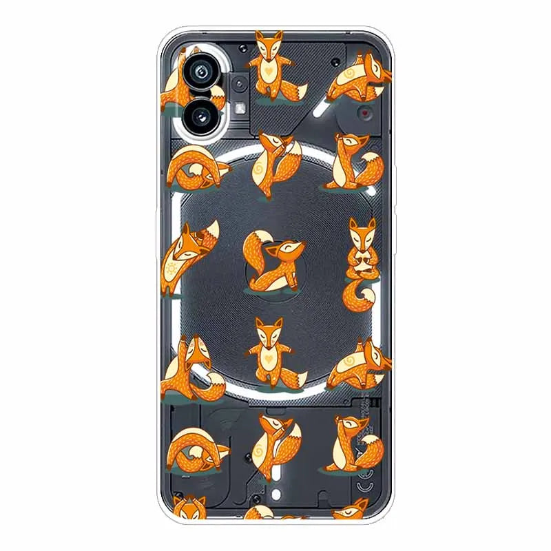 Case for Nothing Phone 1 Cover Transparent Soft TPU Silicone Cases for Nothing Phone One Phone 1 Clear Coque Cute Phone1 2022