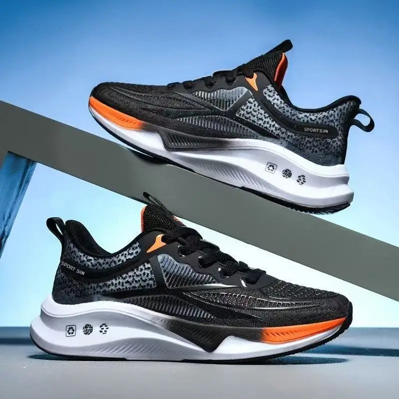 New Running Shoes Summer New Physical Test Middle School Students Rebound Cushioning Sneakers Men's Shoes Tenis Masculino