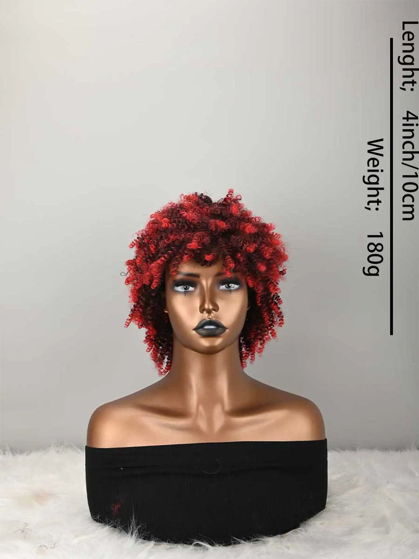 Curly Wig Afro Wigs For Women Short Curly Wigs For Women Kinky Curly Wig With Bangs Natural Hair Wigs For Women