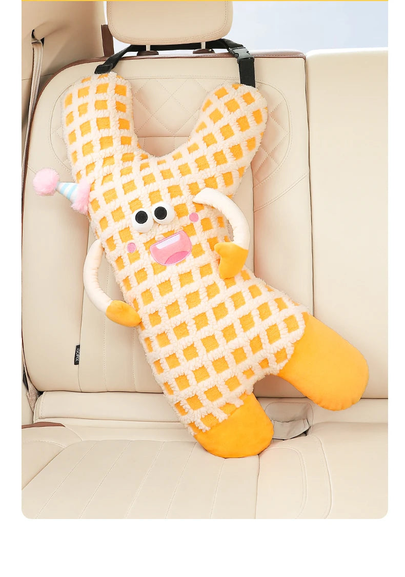 CuteY Shape Kids Travel Safety Pillow Car Seat Neck Pillow Car Sleep Long Distance Travel Pillow Head Pillow Support Kids Adults