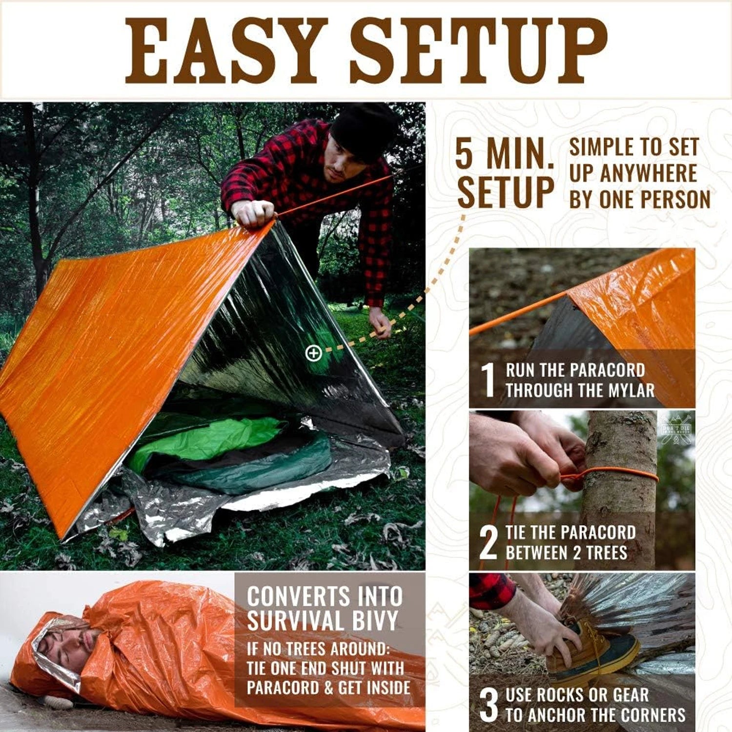 Tienda de emergencia para 2 personas, tienda de campaña impermeable para acampar, de viaje, pérgola familiar, casa de campaña, tiendas turísticas, equipo y ropa geniales.