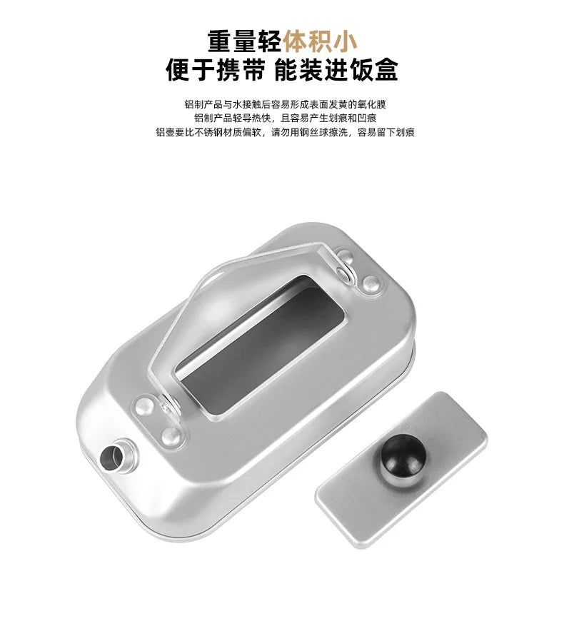 Survival Single Kettle Camp Supplies Outdoor Backpacking Trip Camping Equipment Hiking Novelty Gadgets Sports Entertainment