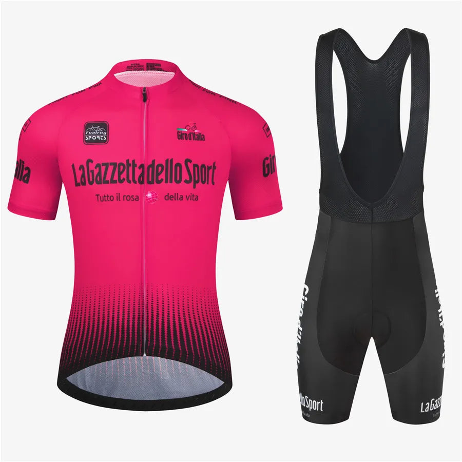 Tour Of Italy Ropa De Ciclismo Maillot Conjunto De Verano Bicicleta De Carretera De Manga Corta Ropa De Ciclismo Hombre Conjunto De Maillot Mtb Ropa Deportiva