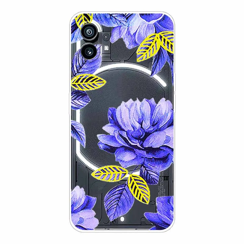 Case for Nothing Phone 1 Cover Transparent Soft TPU Silicone Cases for Nothing Phone One Phone 1 Clear Coque Cute Phone1 2022