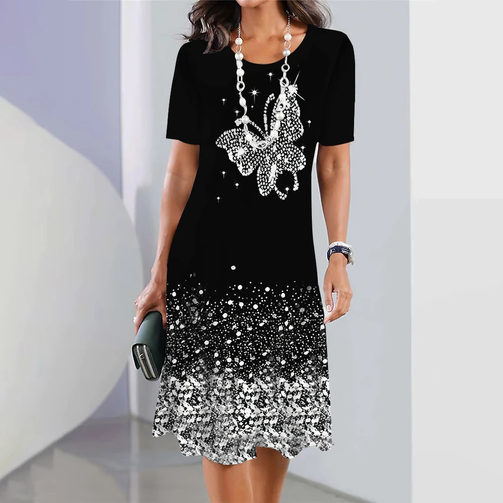 Vestido Elegante de Verano para Mujer – Tejido Suave y Fluido