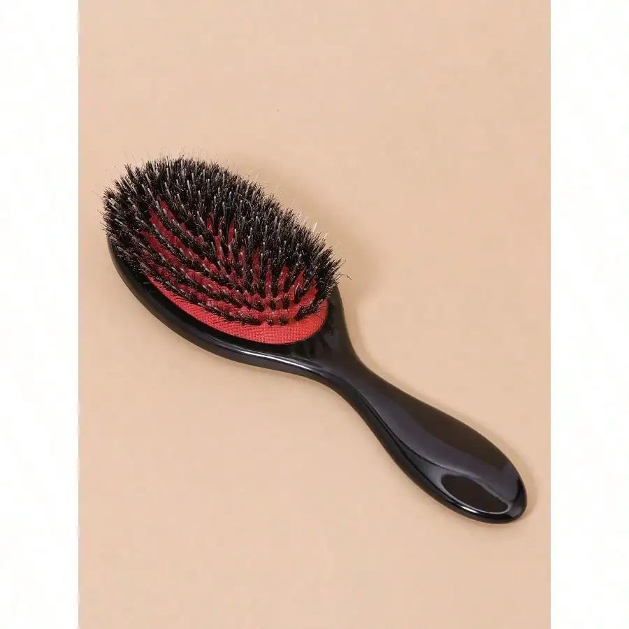 Women, Home, Travel Minimalist Portable Mini Ball Tip Cushion Detangling Hair Brush Comb, Curly Hair Styling Edge Slick Back Wooden Brush Set for Women, Barber Salon Hairdressing Accessories, Back To School Travel Holiday Ess