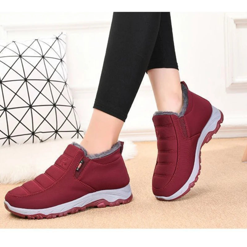 Women's Shoes Autumn Winter Casual Cotton Chunky Sole Warm Anti-Slip Affordable
