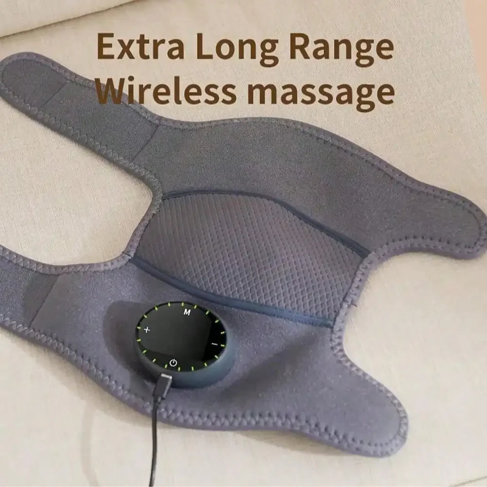 2026 1 Rechargeable Heated Knee Massager, Adjustable 3D Fully Heated Knee Pad With Heating Mode And Adjustable Vibration