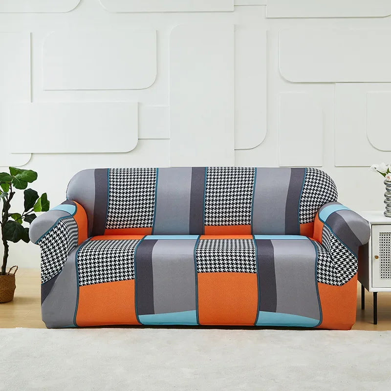 Stretch Printed Sofa Cover