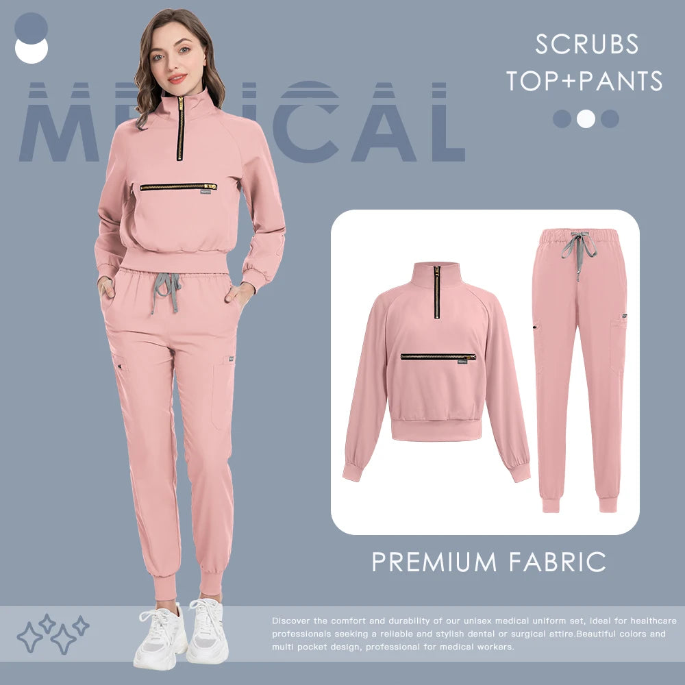 Wholesale Dentistry Workwear Operating Room Work Scrubs Set Hospital Doctor Clothes Medical Nurse Uniforms Clinical Surgery Suit