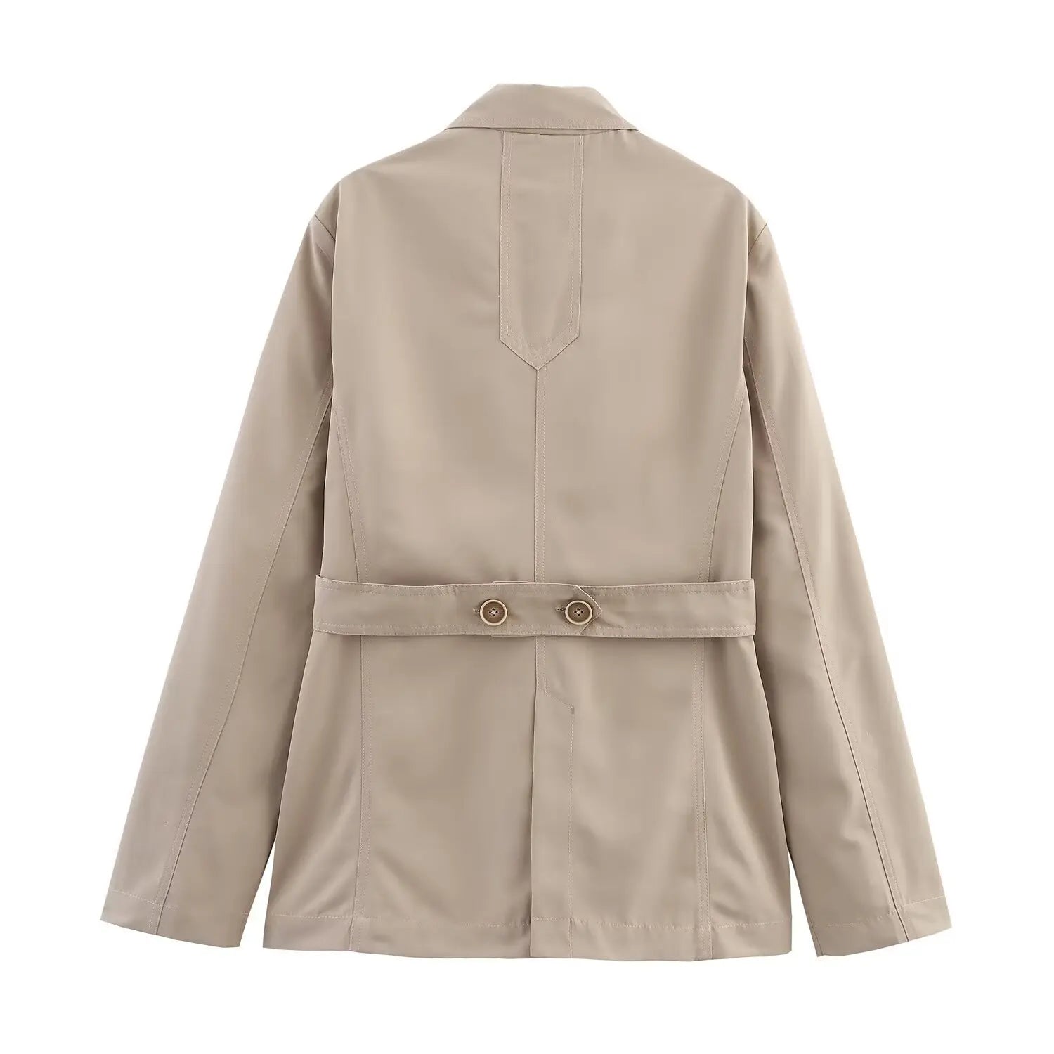Women Mid Rise Pants Sets 2 Piece Set Long Sleeve Blazer With Button Pleated Trousers Two Piece Set Women Outfit