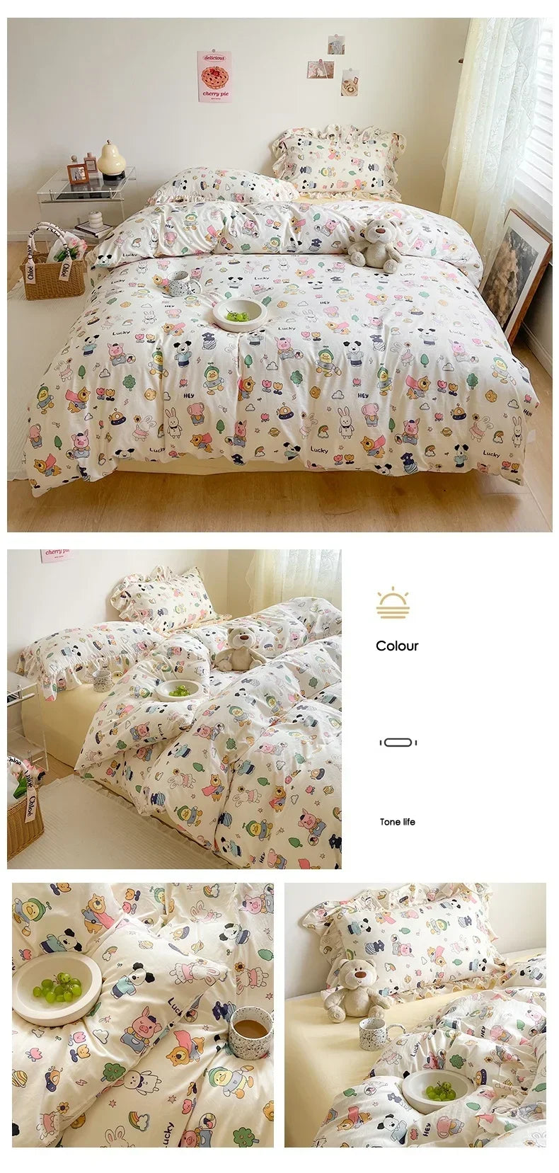 Duvet Cover Double Bed edredom casal Breathable Quilt Cover for Home 150x200 Comforter Covers (No Pillowcase)