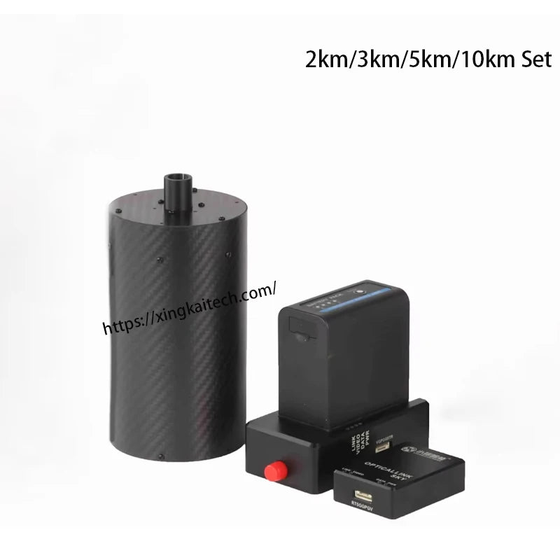 FPV Drone Fiber Optic Image Data Module Supports 20 Kilometer Wired Signal Transportation With Stock Available And Fast Delivery