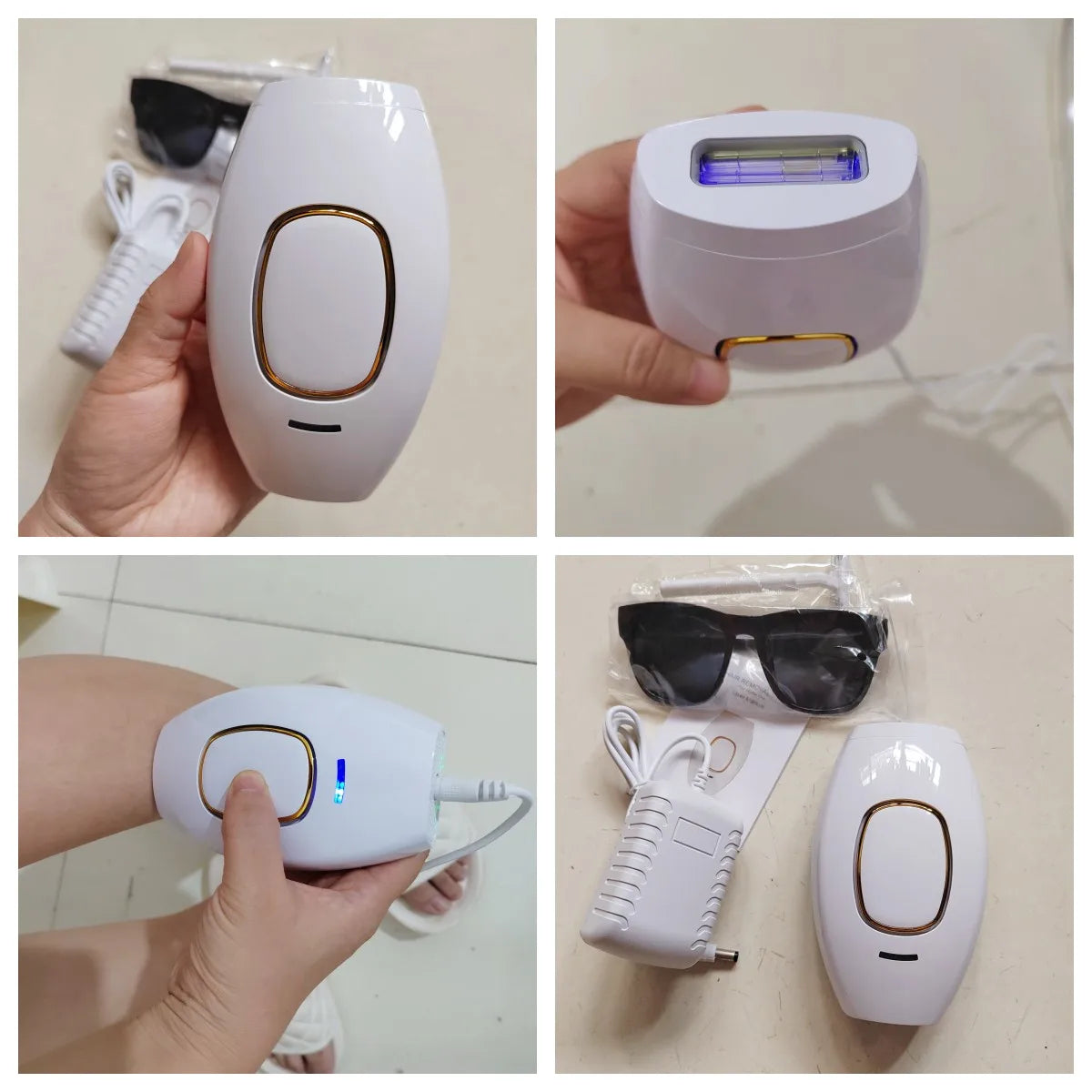 Depiladora Láser IPL Corporal para Bikini, Depilación Láser para Mujeres, Depiladora de Luz Pulsada Permanente, Depiladora Láser de Uso Doméstico