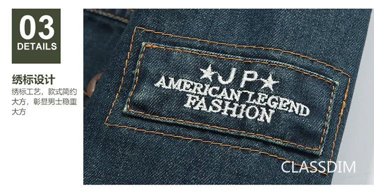 Men Denim Jackets Winter Coats Fleece Warm Jeans Jackets High Quality Male Casual Blue Denim Jackets New Fashion Jeans Coats 5XL