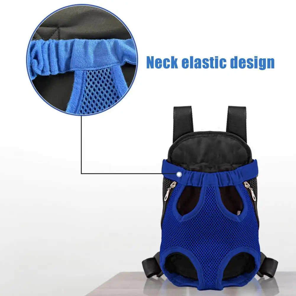 Sac à dos de transport pour animaux de compagnie – Confortable et ajustable pour les voyages