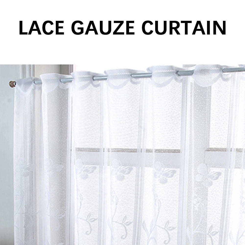 Cortina de tul, cortinas para el hogar, decoración de ventanas, estilo moderno, cortina multifuncional para bodas, fiestas, decoración del hogar