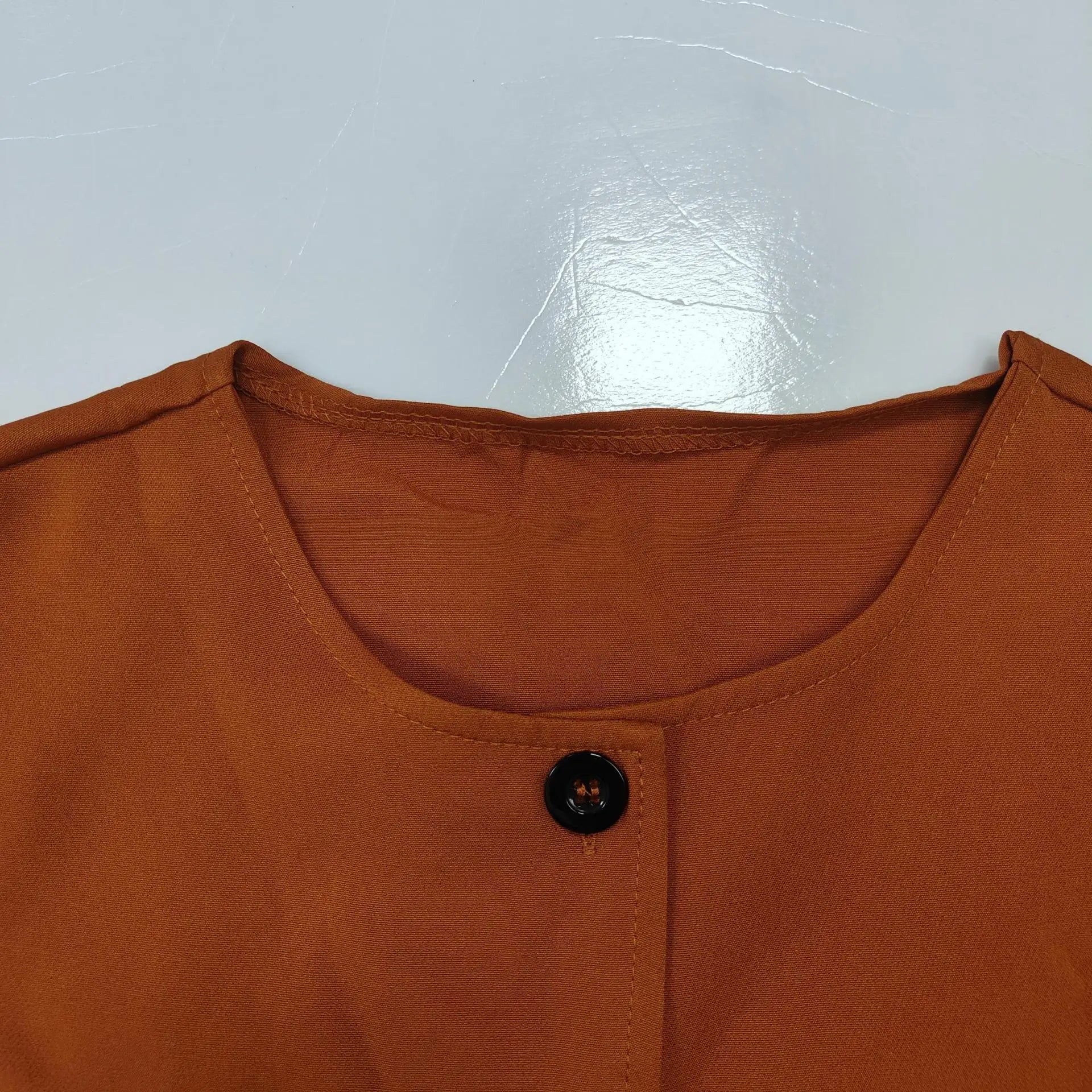 Spring Summer New Women's Clothing Elegant Solid Color Casual Short Top Single Breasted Skirt Fashion Set