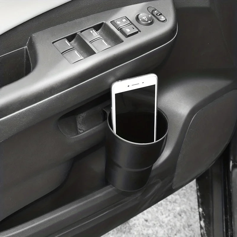 1/2 PCs Phone Holder for Car Drinks Trash Can Organizer Mount Stand-Securely Holds Your While Driving