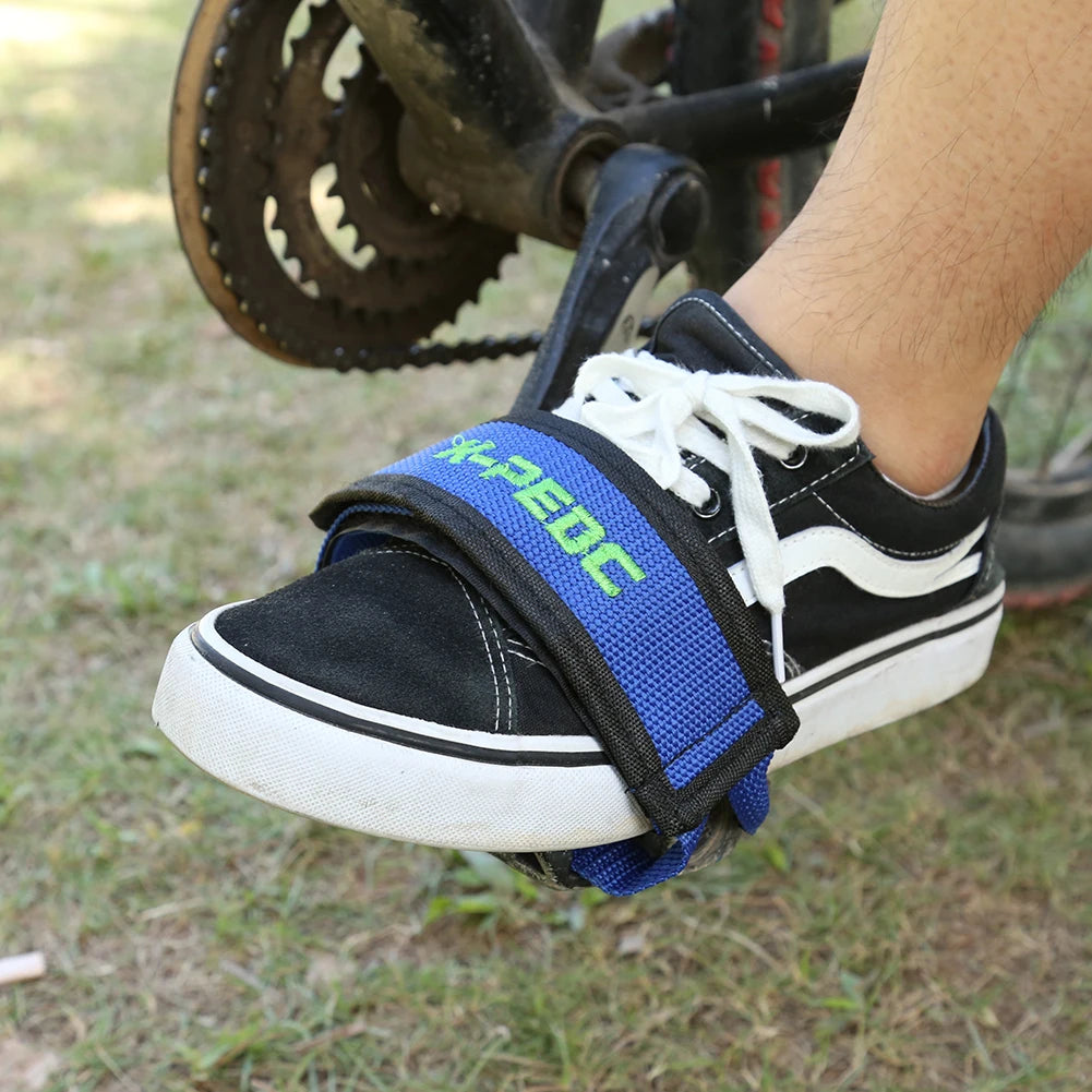 Bicycle Fixed Gear Pedal Strap Belt Anti-slip Toe Clip Bike Pedal Straps Toe Clip Strap Belt Adhesivel Cycling